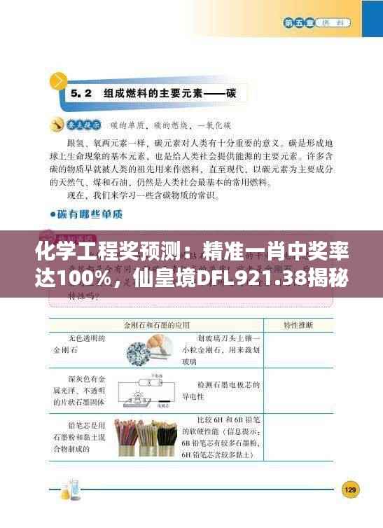 化学工程奖预测:精准一肖中奖率达100%,仙皇境DFL921.38揭秘