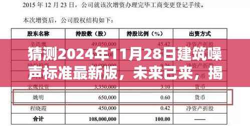 揭秘未来建筑噪声标准,智能噪声控制建筑标准展望与体验科技静谧新纪元(2024年预测)