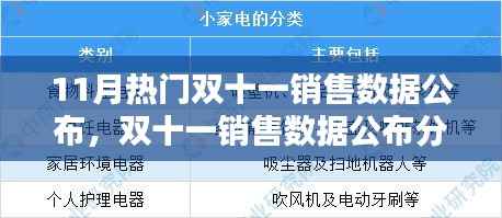 双十一销售数据解析,从入门到进阶的指南与热门销售数据公布分析