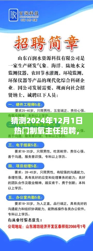 把握未来,挑战热门制氧主任岗位,2024年招聘展望与自我超越之路
