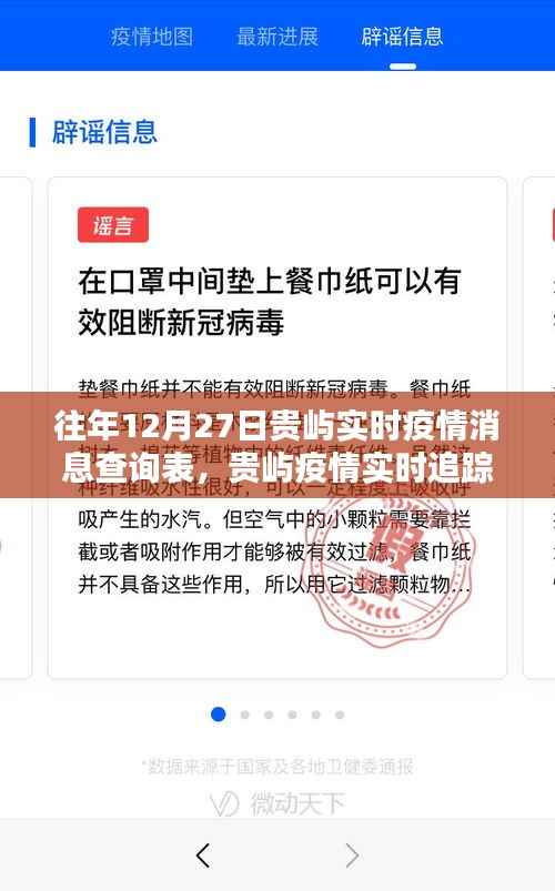 科技之光助力贵屿疫情防控,实时追踪系统下的疫情消息查询表