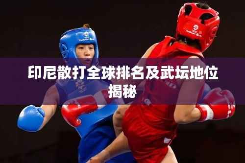 印尼散打全球排名及武坛地位揭秘