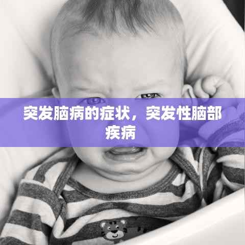 突发脑病的症状,突发性脑部疾病