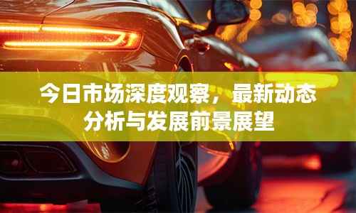 今日市场深度观察,最新动态分析与发展前景展望